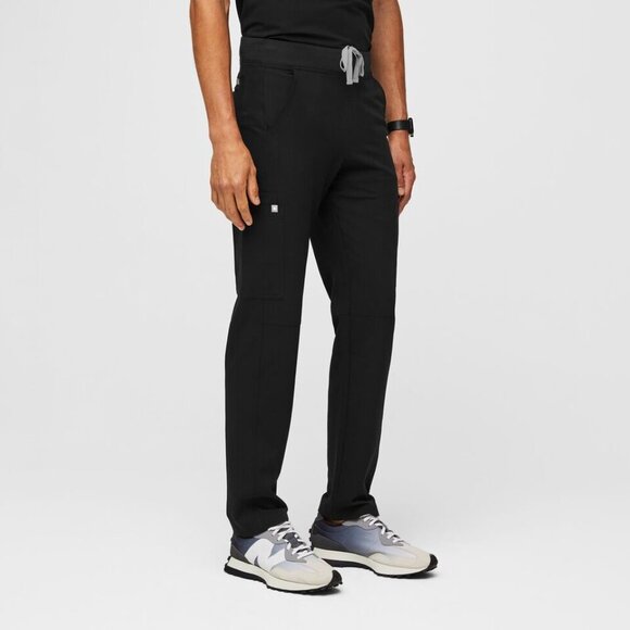 Figs Black Axim Cargo Scrub Pants - Picture 1 of 7